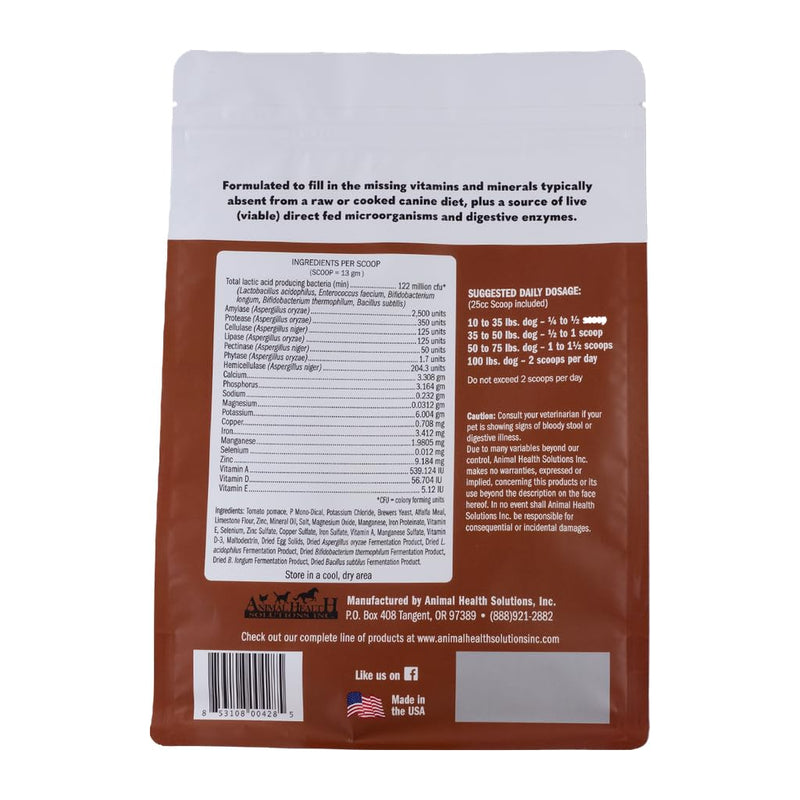 Formulated Canine Natural Diet Vitamins Supplement 1Lb - PawsPlanet Australia