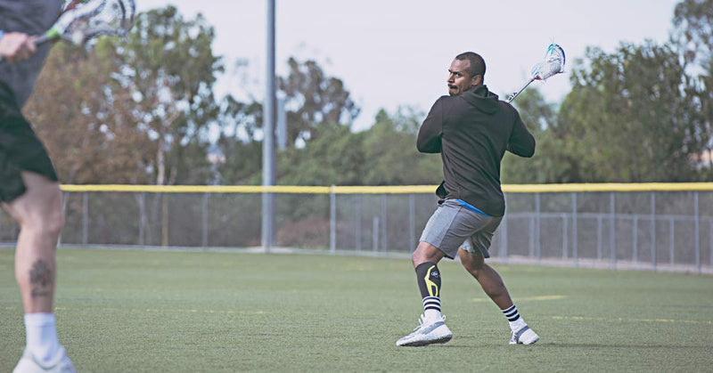 DonJoy TRIZONE Compression Calf Sleeve - For Muscle Strains, Shin Splints, Inflammation From Overuse Injuries and Strains - Black, Large