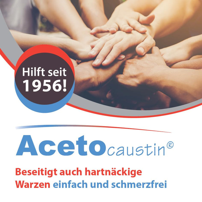 [Australia] - Acetocaustin solution | Wart remedies | Pain-free | Children from 4 years | Wart treatment for hands and feet | 2ML wart remover | Remove warts 