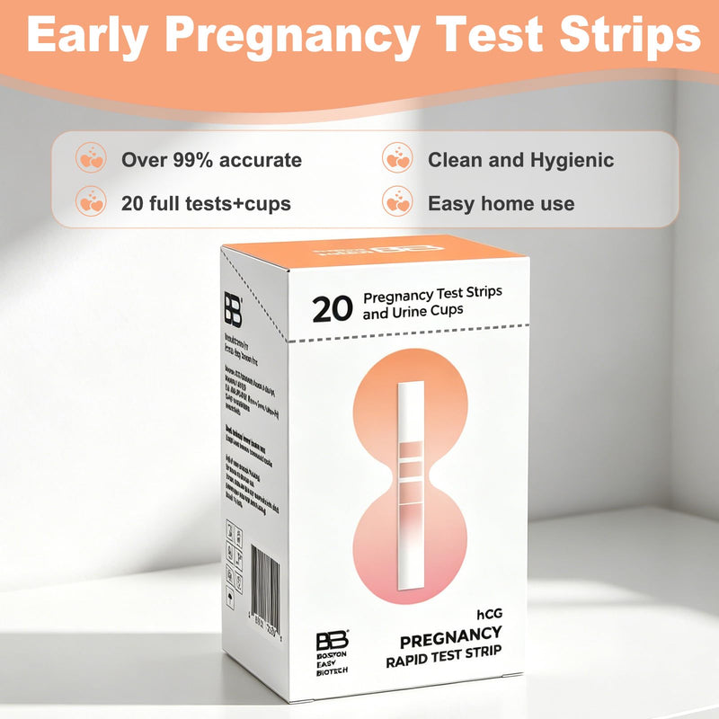 [20Pack] Pregnancy Tests for Women with Cups,Accurate Pregnancy Test Strips Early Home Detection HCG Test Pregnancy Kit