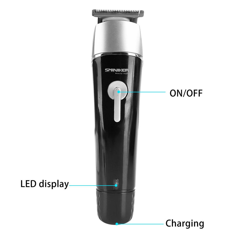 [Australia] - SMINIKER Professional 5 in 1 Multi-functional Waterproof Man's Grooming Kit Hair Clippers Beard Trimmer Kit Body Groomer Kit of Mustache Trimmer Nose Hair Trimmer Precision Trimmer 