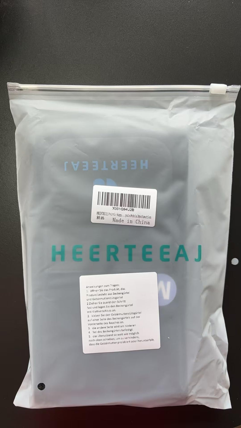 Pelvic Support Belt Uterus Support Belt Women's Brace for Treating Dropped Bladder, Uterine Prolapse, Vulvar Varicosities, Postpartum and Symphysis Pubis Dysfunction Medium