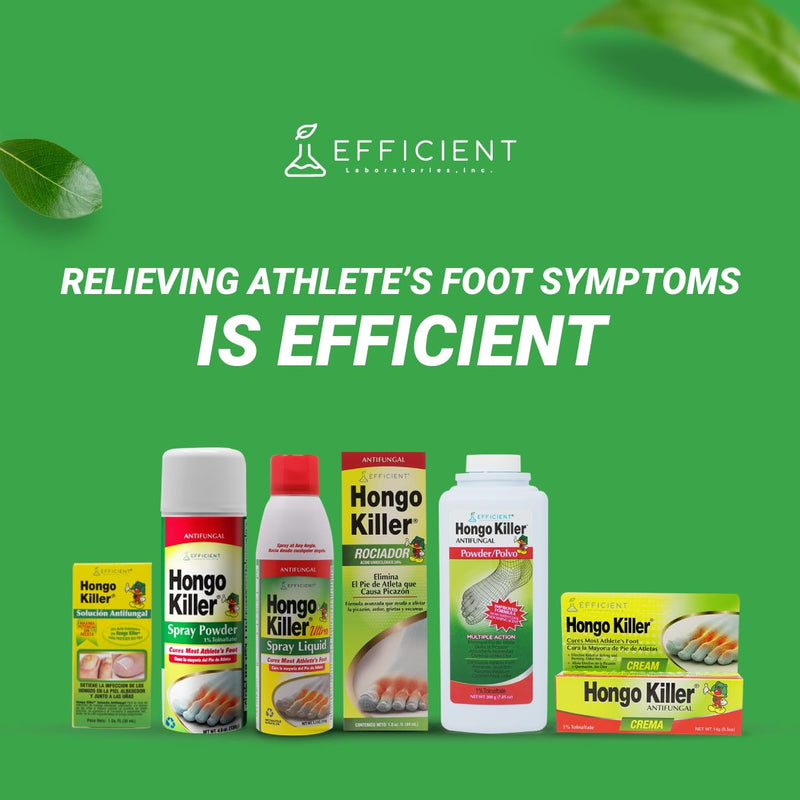 Hongo Killer Antifungal Spray, Athlete's Foot Treatment, 1.50 Fl Oz | Bottle, Pack of 1 1.5 Fl Oz (Pack of 1)