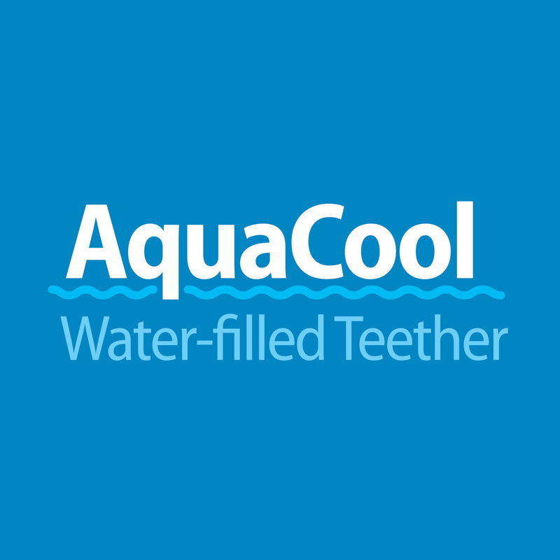 [Australia] - Dr. Brown's AquaCool Water-Filled Baby Teether, Cools & Massages Sore Gums, BPA Free, Pineapple and Apple, 2 Pack, 3m+ Aqua-Cool Water-Filled, Apple, Pineapple 
