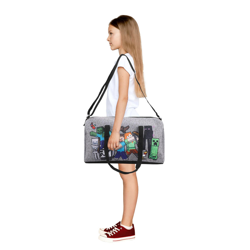 Minecraft Monster Battle 5-Piece Duffel Bag Set Minecraft Monster Battle