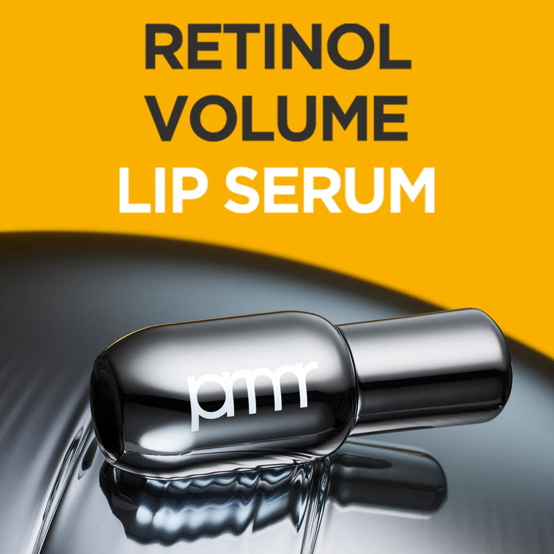 PRIMERA Retinol Volume Lip Serum #Bare - Retinol Lip Plumper with Silicon Tip, Long-lasting Plump & Glossy Hydrator, Clinically Proven Firming & Moisture Lock (0.42 oz / 12g) Bare