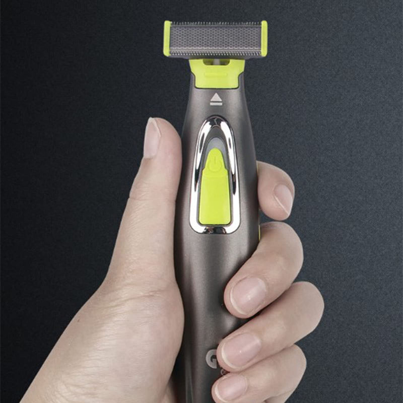 Beard Trimmer for Men, Rechargeable Mens Grooming Kit Washable Mens Electric Razors for Shaving Face, Beard, Mustache Trimmer and Hair Clippers, Double Sided Tooth Razors Face Trimmer for Men