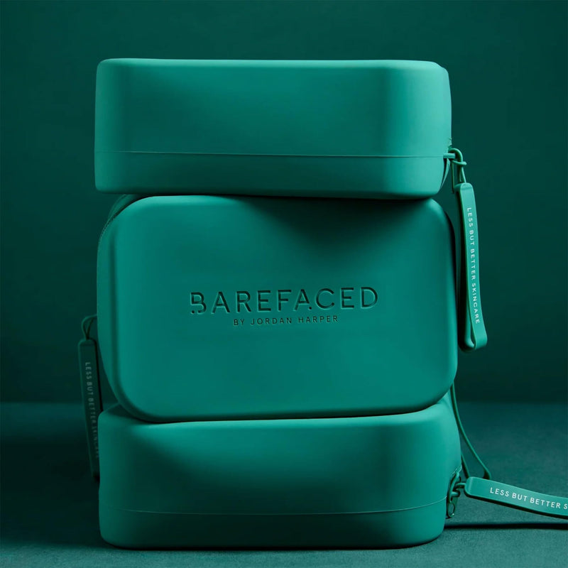 Barefaced Every Day Pouch – Travel Makeup & Skincare Pouch | Chic, Reusable Cosmetic Organizer for Toiletries, Skincare Essentials & On-the-Go Storage | Lightweight, Minimalist Design