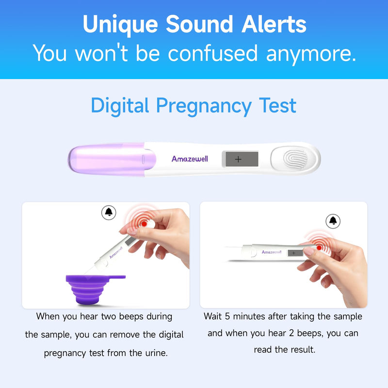 Early Detection Pregnancy Test Kit, Early Result Digital Pregnancy Test at Home, Pregnancy Tests with Cup,10 Tests(2 Digital+8 Early+1 Urine Cup) 8 Early + 2 Digital + 1 Urine Cup
