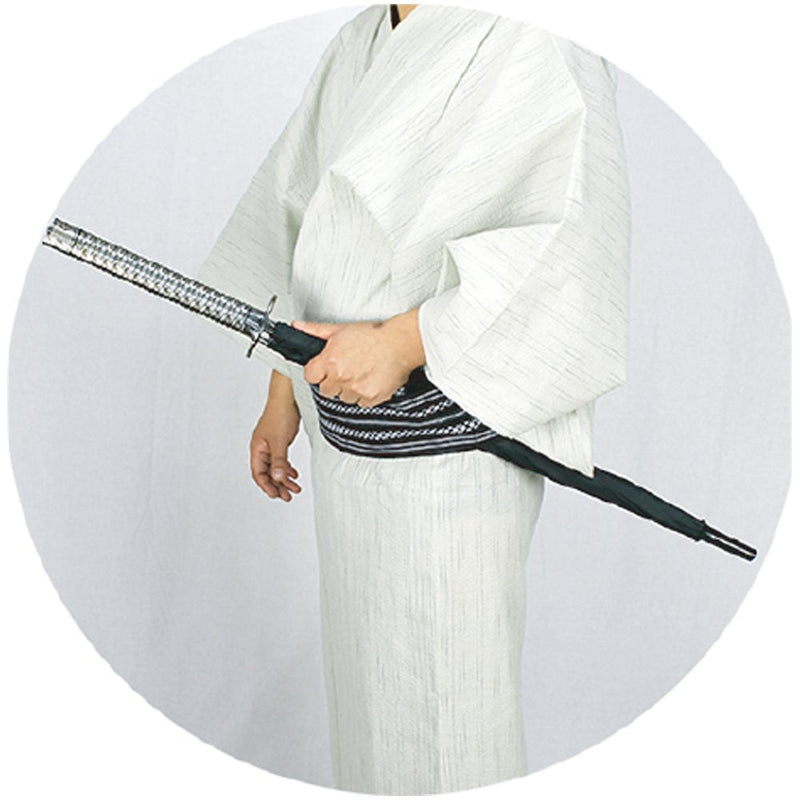 KOMESICHI Umbrella Ninja Samurai Sword Style Japanese Japan Anime Mt.Fuji Black