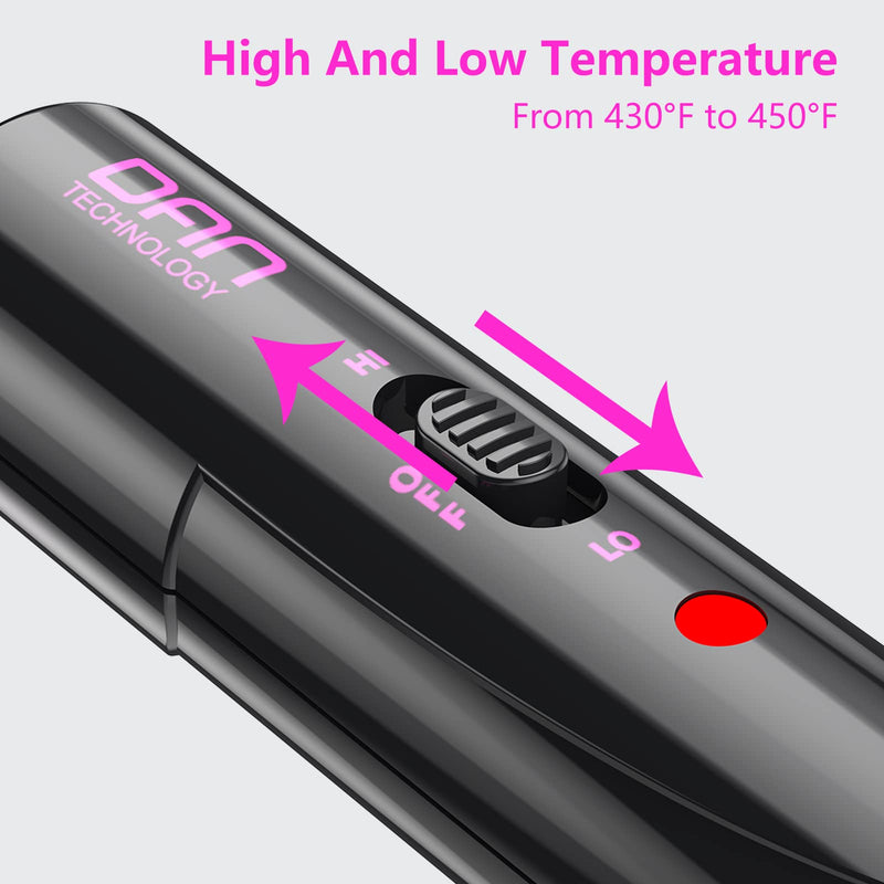 [Australia] - DAN Technology hot comb set,hot comb,Edge Control Gel,Hair Wax Stick,Wig Glue,Wig Glue Remover,Lace Melting Band,Rat Tail Comb,Hair Edge Brush,Salon Styling Clips,hot comb for lace front wigs… Large 