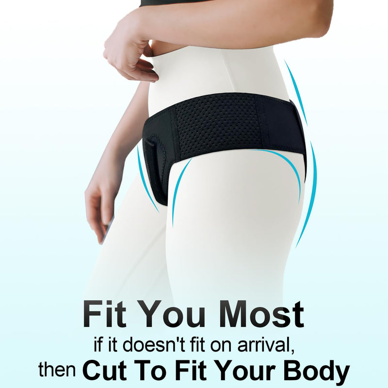 [Australia] - Universal Hernia Belt Truss for Men Women - Double/Bilateral Inguinal/Sports Hernia Support | Custom Fit, Comfortable Braces w/ Adjustable Left Right Groin Straps&Pads for Pain Relief/Pre&Post-Surgery 