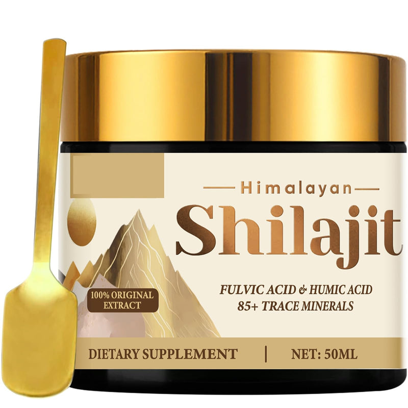 [Australia] - Shilajit, Shilajit Original Himalaya Organic with Fulvic Acid & Trace Minerals, Gold Quality and Original Resin for Men & Women 