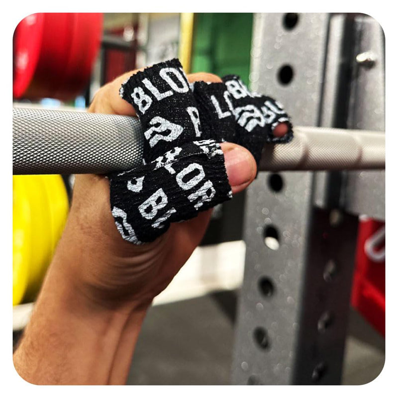 Blor Elastic Tape with Glue for Crossfit and Hookgrip, Hypoallergenic, Flexible Maximum Hold and Elasticity Comfort and Resistance for Your Workouts (4) 4