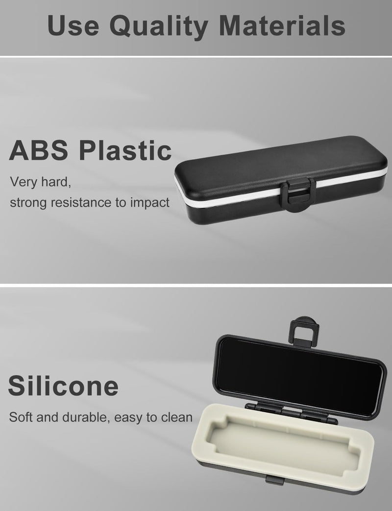 [Australia] - Hard Carrying Case for Kardia Mobile 6L & 6L MAX & 1L, Kardiamobile 6-Lead 1-Lead EKG Heart Monitor Case, Keep Clean and Protected 6L & 6L MAX - Black 