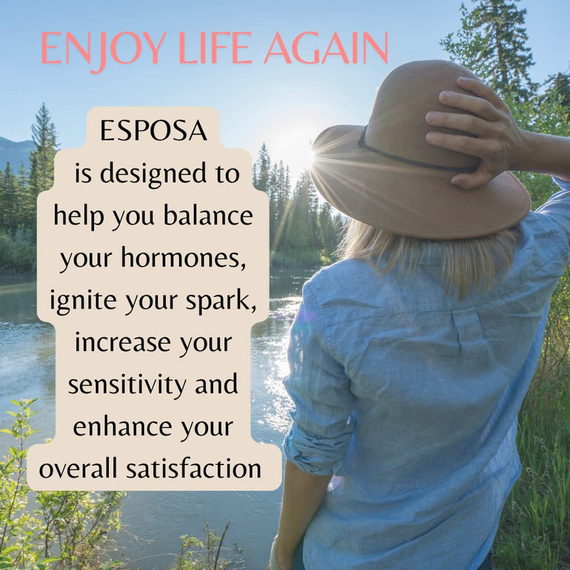 [Australia] - Esposa Female Libido Booster for Women ‚Äì Reignite Passion, Increase Energy & Sensitivity, Boost Mood & Desire ‚Äì Made in USA Natural Female Enhancement Pills with Horny Goat Weed ‚Äì 60 Capsules 