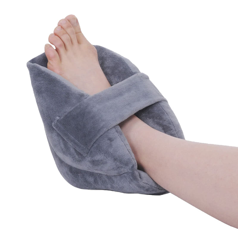 [Australia] - GREUS Heel Elevation Pillow Heel Protector for Bed Sores Heel Pressure Relieve Cushion Anti Bed Sore Pad Leg Rest Ulcer Elevator Foot Ankle Support Pillow for Elderly Wheelchair Bedridden Patients 