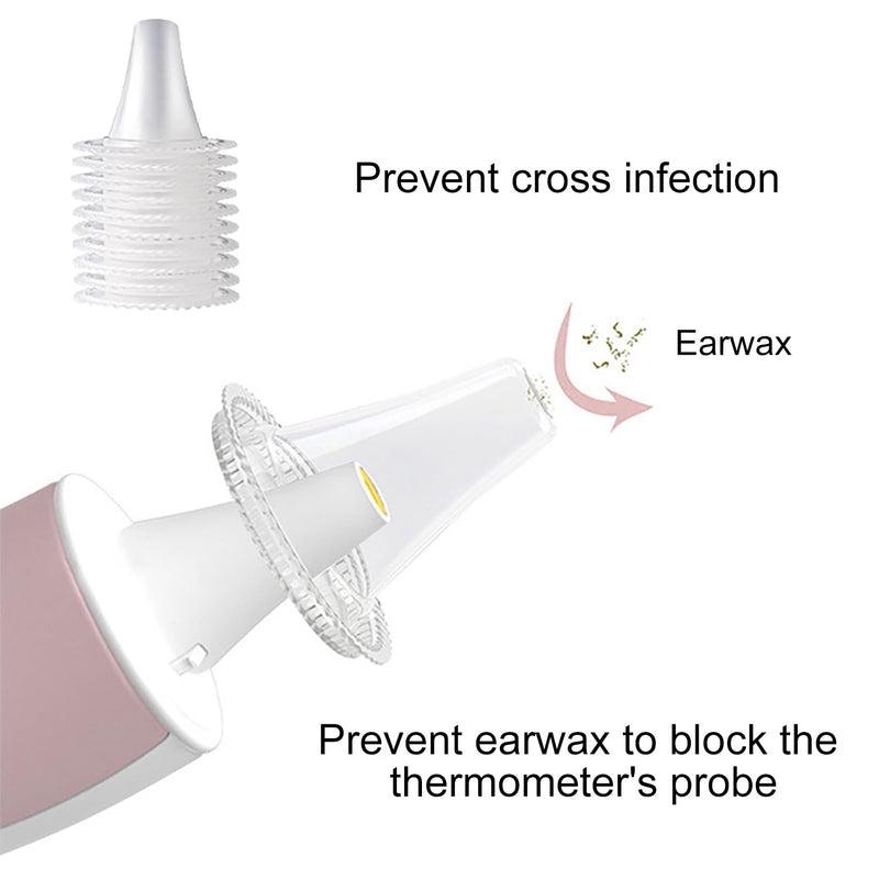 [Australia] - EUZUXU Pack of 100 Braun clinical thermometer protective caps, disposable covers, ear thermometer replacement protective caps, replacement protective caps, protective caps for Braun ear thermometers 