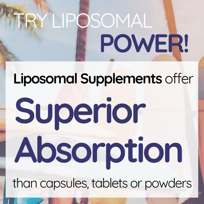 Pure Liposomal Glutathione 500mg – Setria® Liquid Glutathione Supplement - Antioxidant Support for Skin Health & Detox | Vegan, 250ml – 50 Servings | Unflavoured