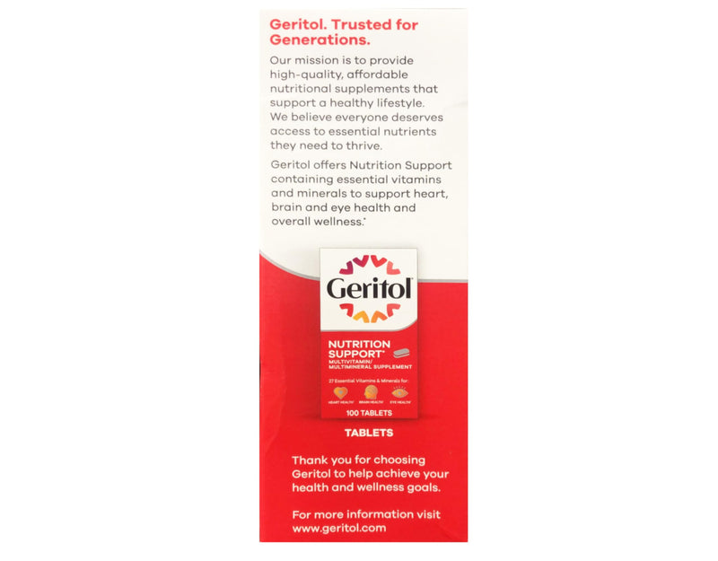 Geritol Liquid Energy Support B-Vitamins,12 Fl Oz (Pack of 2) 12 Fl Oz (Pack of 2)