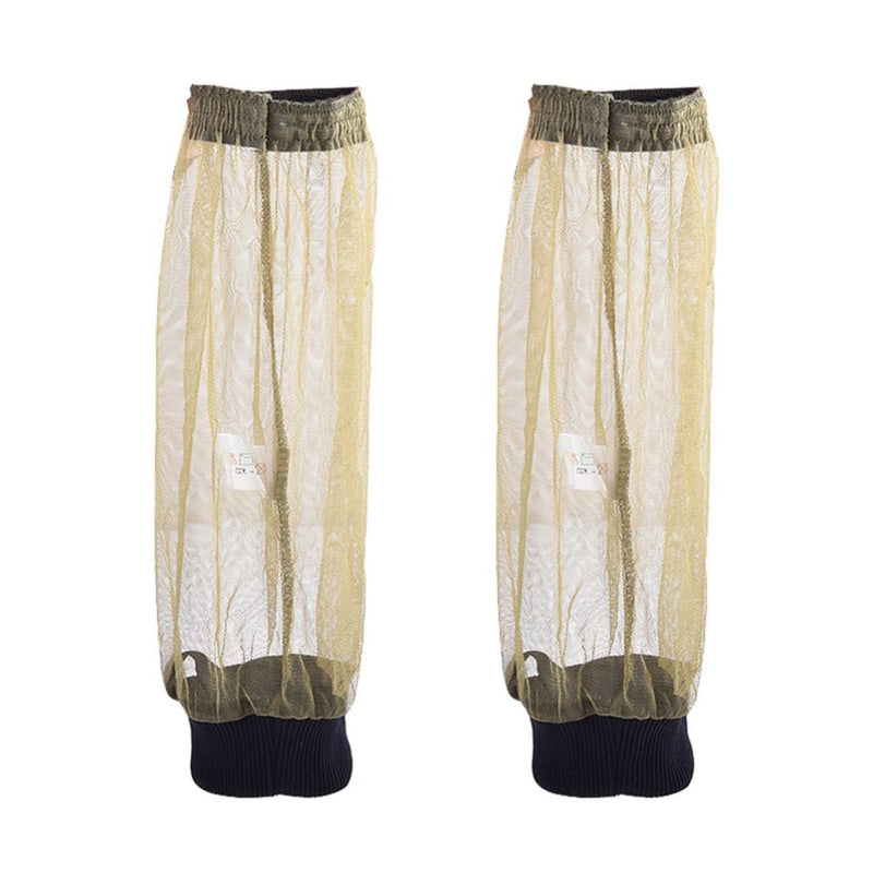 [Australia] - BESPORTBLE Anti Mosquito Net Leg Gaiters Sleeves Feet Protector Support Bug Pants for Outdoor Fishing Hunting Jungle - Green 