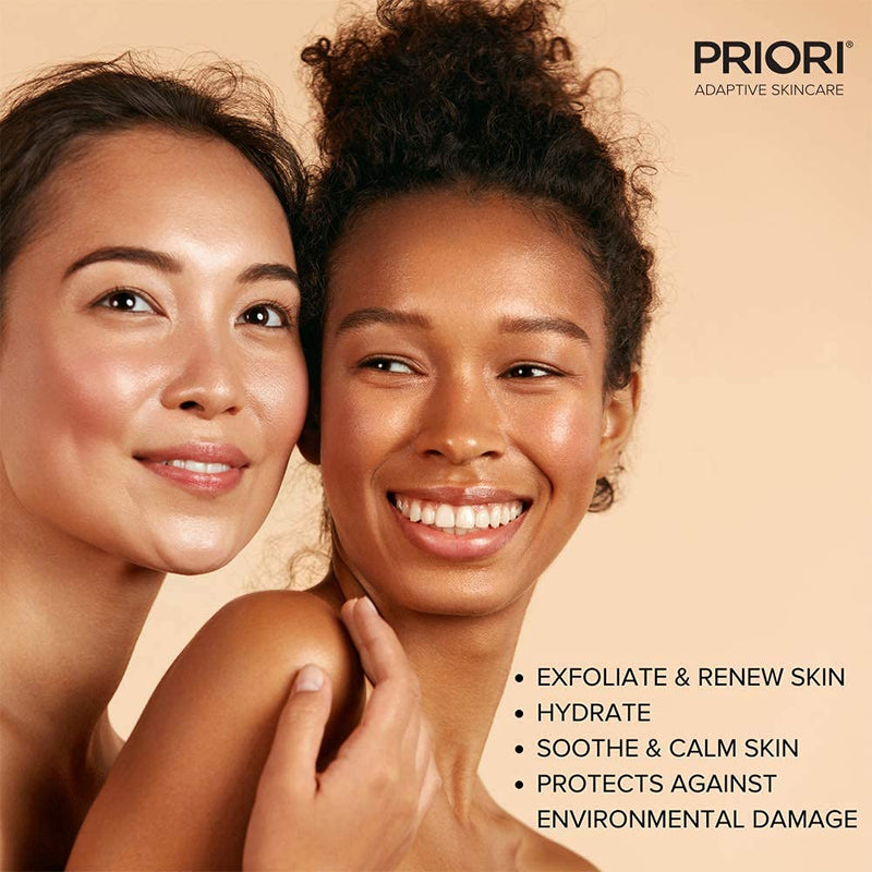 Skincare Peel and Scrub for Face and Body - Lactic Acid Retinol Vitamin C, E At-Home Microdermabrasion Anti-Irritant Dermatologist Tested