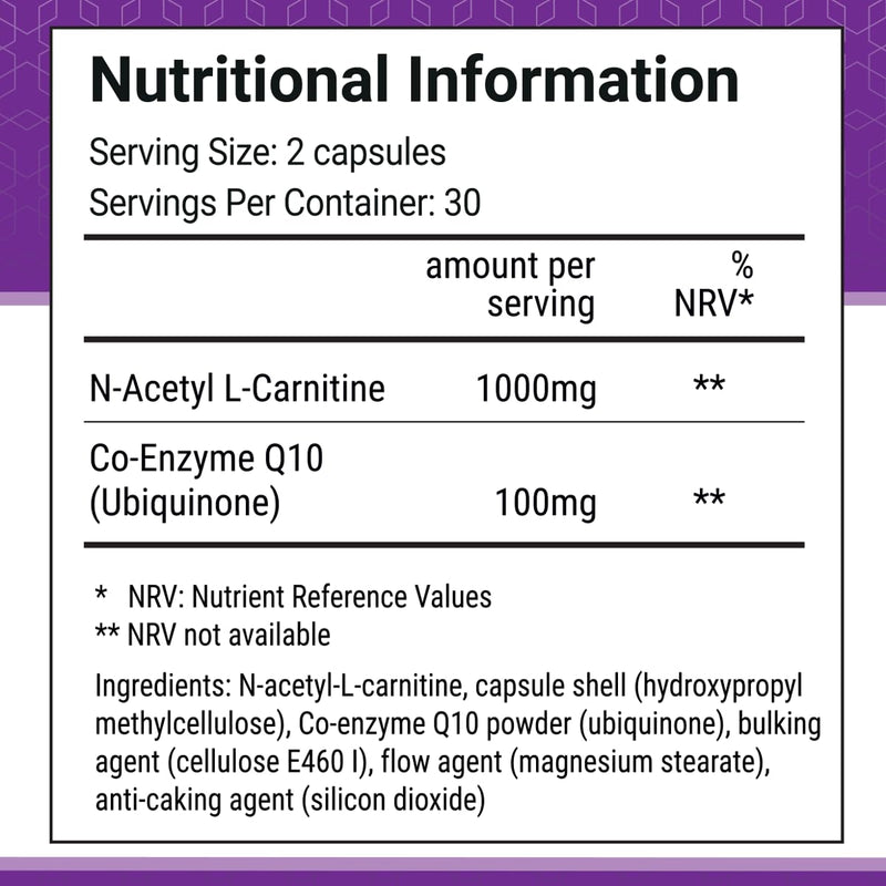 Nutri-Align Keto Catalyst: L-Carnitine & CoQ10 | Supports Natural Ketosis, Fat Burning & Energy | No Exogenous Ketones | Keto Diet Supplement for Men & Women | 60 Capsules