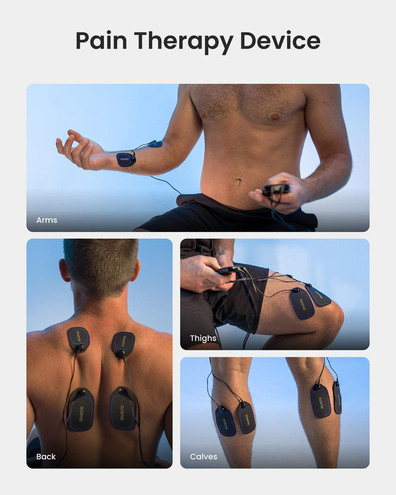 RENPHO TENS Unit Muscle Stimulator, 60 Programs EMS Unit, TENS Machine