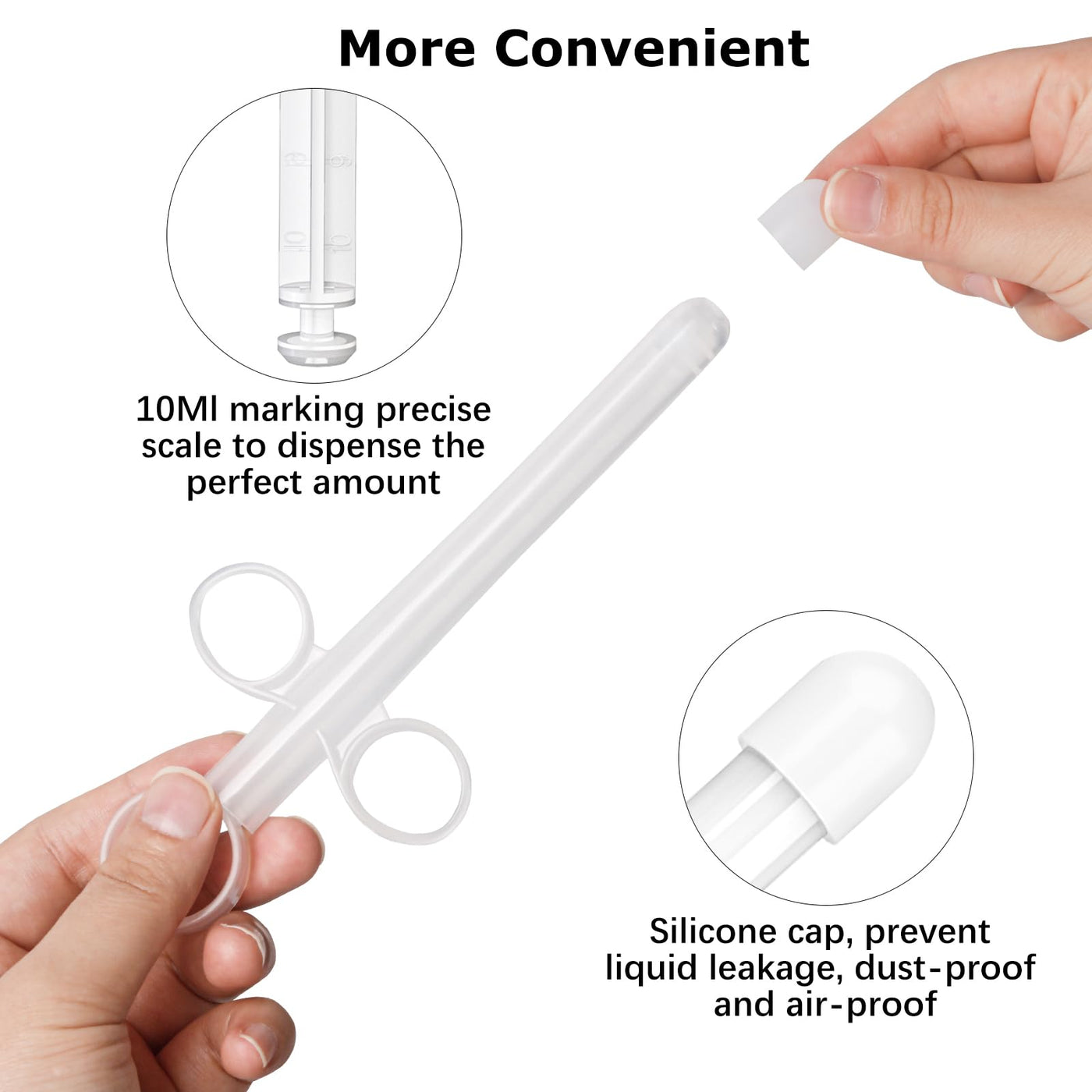 Lube Applicator Syringe with Precise Scales, 6.5 Personal Lubricant S OutfitOcean Australia Lube Applicator Syringe with Precise Scales, 6.5 Personal Lubricant S OutfitOcean Australia
