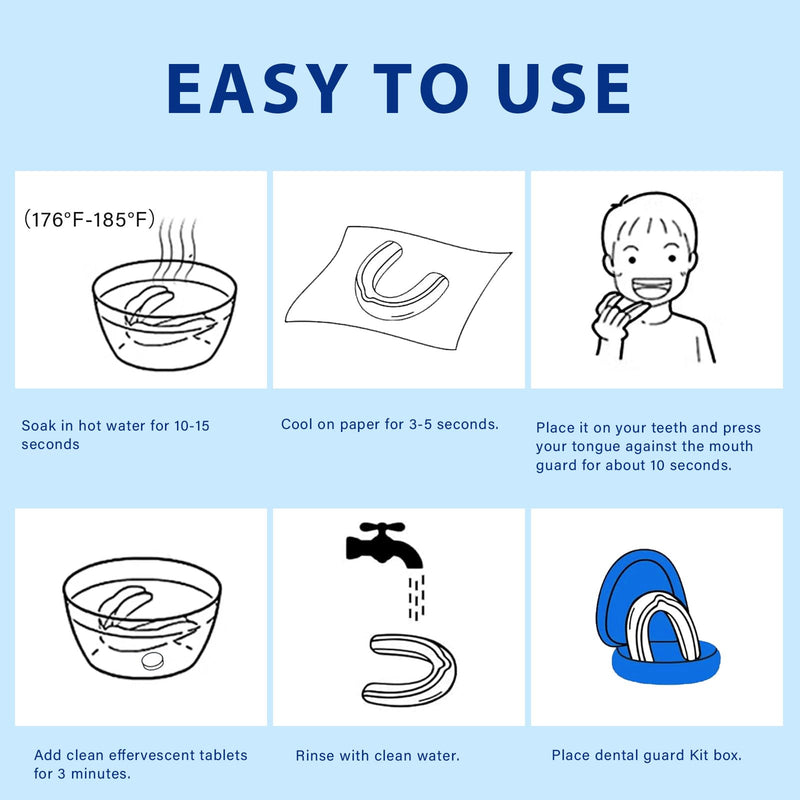 [Australia] - Grinding splint for night, anti-snoring teeth splint grinding, effective snoring stopper teeth splint teeth night for reducing teeth grinding and snoring 