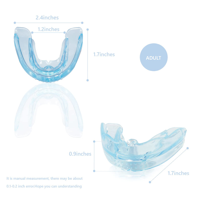 [Australia] - Orthodontic Mouth Guard for Sports,Hockey,Football,Baseball,Boxing,Braces Mouth Guard, Adult & Youth Teeth Braces,Medical Silicone M-NORMAL 
