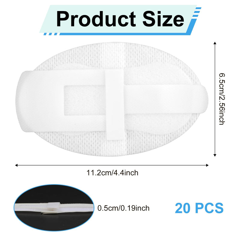 [Australia] - 20pcs Catheter Stabilization Device for Stat Lock Foley Catheter Leg Strap Self Adhesive Catheter Leg Band Leg Bag Holder Sticker Urinary Catheter Fixation Tube Supplies for StatLock Foley 