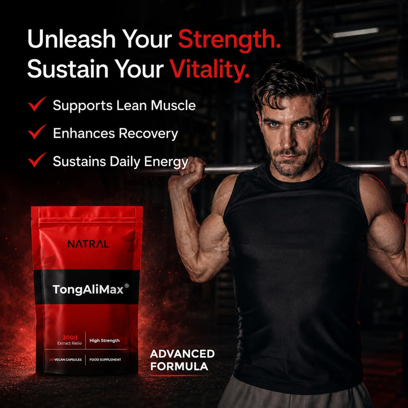 TongAliMax 120 Capsules - 100% Pure Root Extract Only - No Additives or Fillers - Promotes Vitality and Natural Energy
