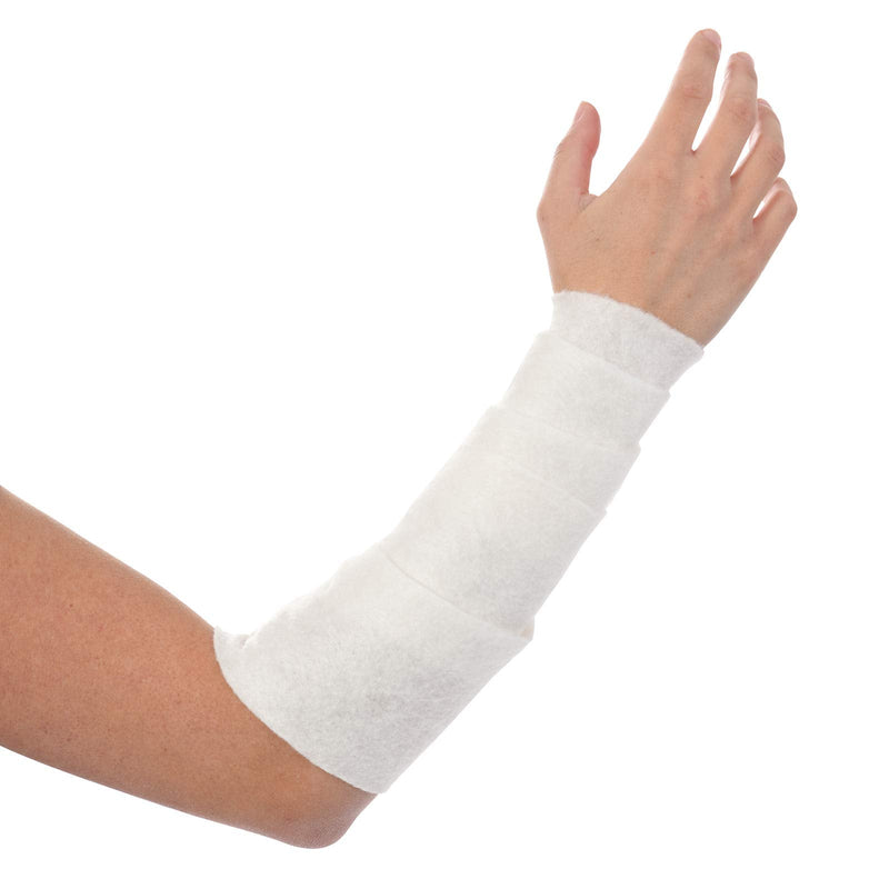 [Australia] - Rolyan Rayon Cast Padding, 4" x 4 Yards, Set of 12 Rolls, Cast Pre Wrap for Skin Friction Protection, Undercast Padding for Clinical and Hospital Use, Prewrap Rolls for Splints, Braces, and Casts 
