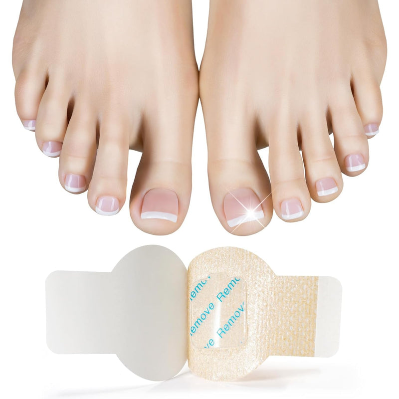 Nail Patches, Nail Patches for Toenails, Nail Treatment Patches Extra Strength, Extra Strong 8-Hour Repair Nail Plasters, Overnight Toe Nail Care Repair for Damaged Nails 4.04 Ounce (Pack of 1)
