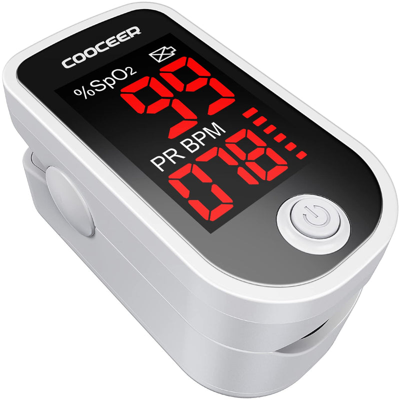 Pulse Oximeter Fingertip for Home Use: FSA Eligible Oxygen Monitor - Enhanced Spo2 Blood Oxygen Monitor with Bold Dual Direction Readings - Wide Applicable o2 pulse oximeter finger for ages 3-80
