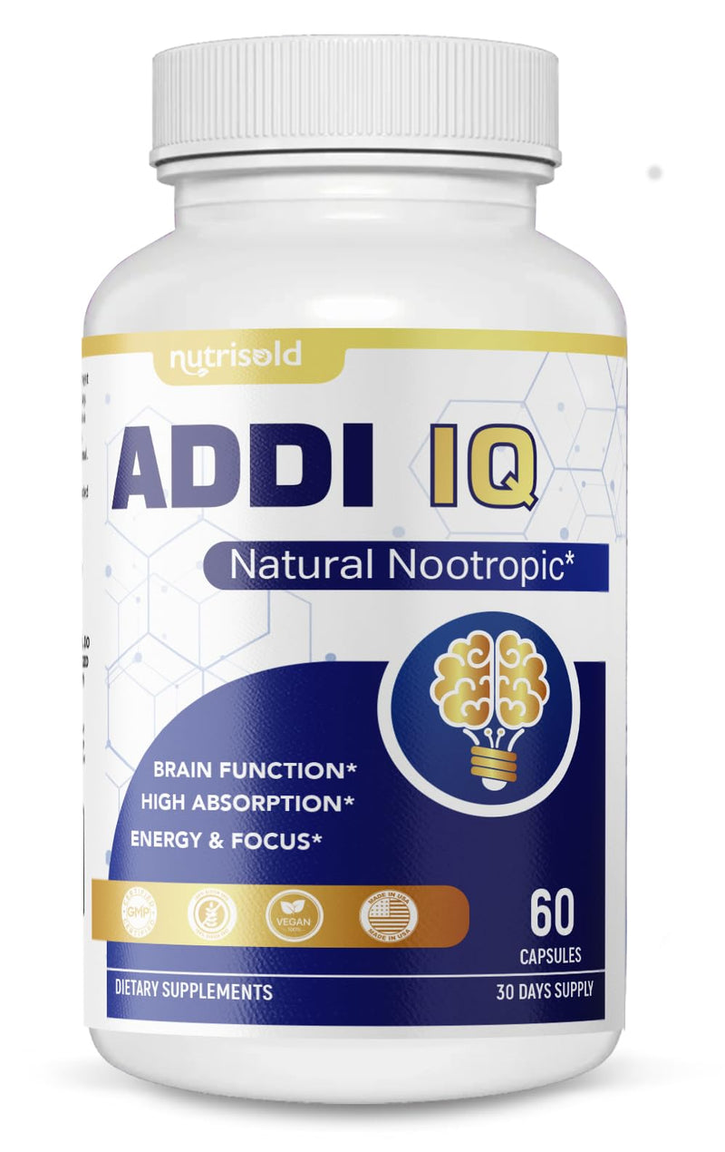 [Australia] - Focus & Memory Brain Booster | Nootropic for Clarity, Concentration, & Alertness | Includes Thiamin, Chromium, Magnesium & Herbal Extracts 
