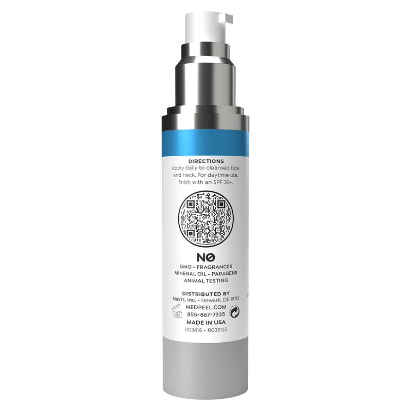 MedPeel Advanced Repair Daily Moisturizer with Vitamins E, B3 and B5 | Soothing Aloe, Hyaluronic Acid, 1.7 fl oz