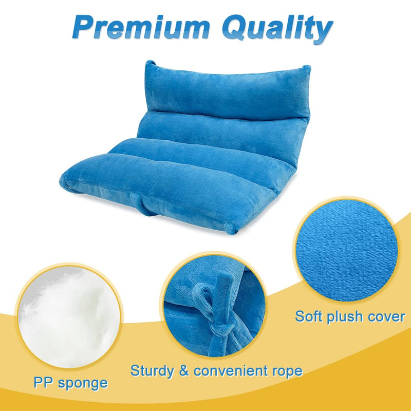 [Australia] - Arm Elevation Pillow for Adults After Surgery Wrist Elevating Arm Support Post Surgery for Swelling Broken Leg Shoulder Ankle Pillows Elbow Knee Sleeping Wedge Anti Pressure Arm Rest Pillow Blue 