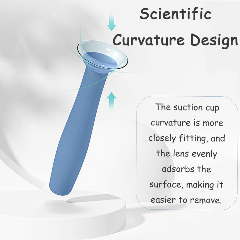 [Australia] - Contact lens remover, contact lens vacuum, lens remover inserter, contact lens remover, suction device for contact lenses, with bottles without vent and white tweezers 