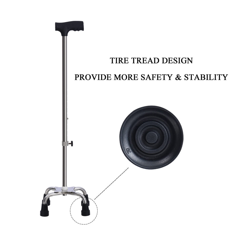 [Australia] - Walking Cane Tips 3/4 Inch Heavy Duty Black Cane Rubber Tips Replacement, 2Pack 3/4" 