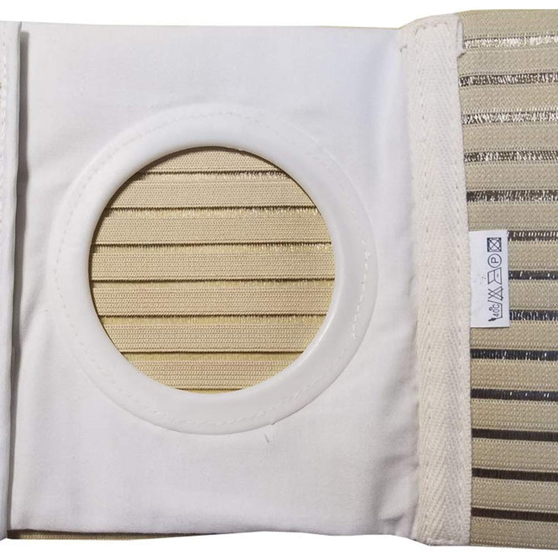 [Australia] - SUPVOX Ostomy Support Belt Elastic Hernia Band Breathable Belly Band for Man Woman Colostomy Abdominal Support 