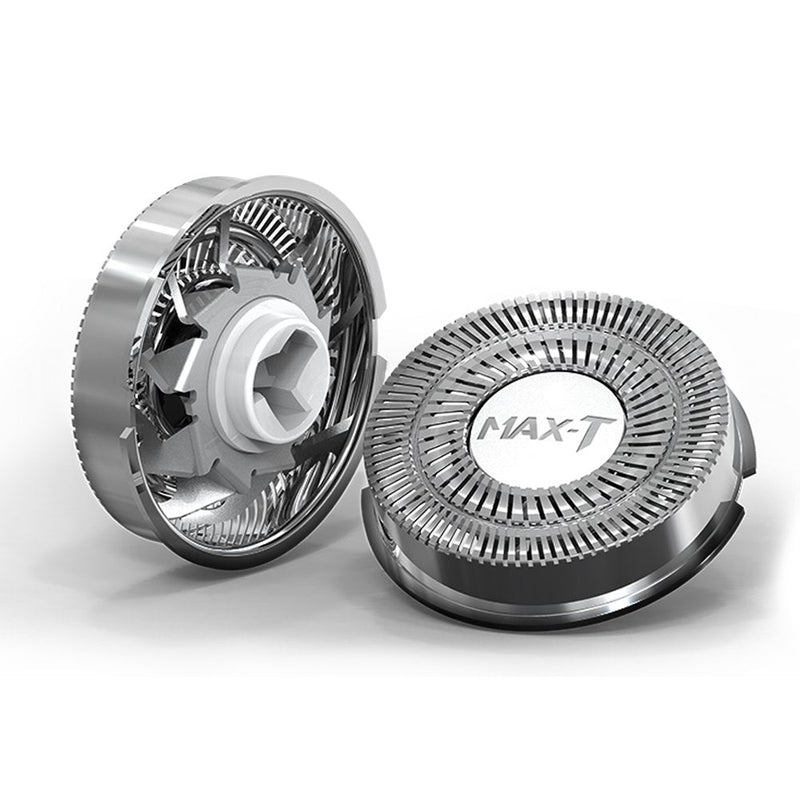 [Australia] - MAX-T Replacement Shaver Head for Electric Razors, Suitable for MAX-T RMS7109 Men's Electric Shaver Series D-replacement Shaver Head 