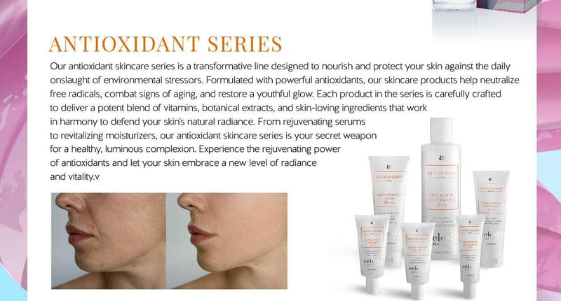 Celest Beauty Antioxidant Deep Hydration Face Mask Skincare, Boosts Collagen, Vitamin C, Coenzyme Q10, Alpha Lipoic Rich Extracts for your Anti Aging Revitalized Radiant Skin. 4 Fl Oz Large Size