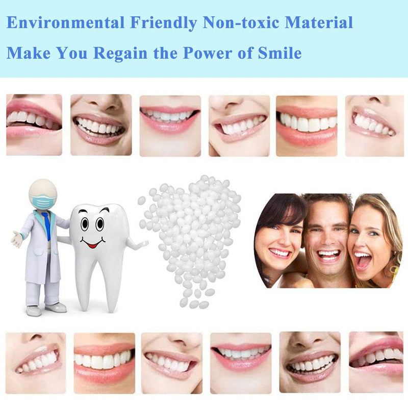[Australia] - Tooth Repair Kit-Thermal Beads for Filling Fix The Missing and Broken Tooth or Adhesive The Denture Fake Teeth 