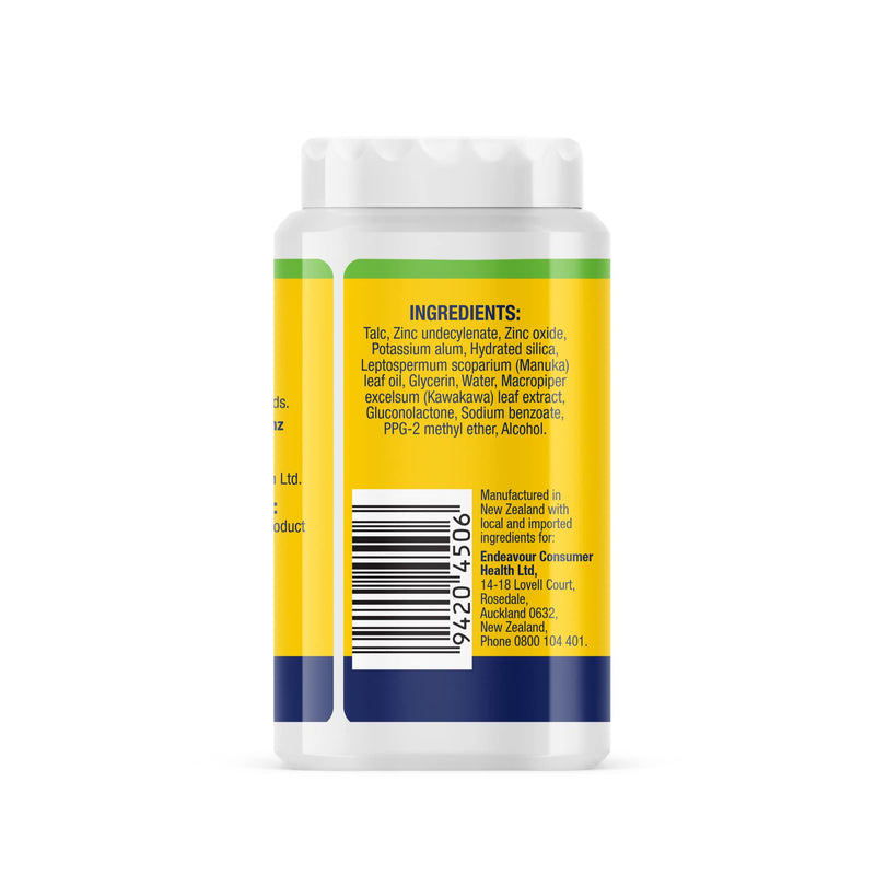 Gran's Remedy Shoe Deodorizer and Foot Powder for Smelly Feet - Effective Shoe Odor Eliminator in Travel Size - Absorbs Sweat and Moisture for Shoes and Feet - Unscented 1.2 Ounce (Pack of 1) Unscented Shaker
