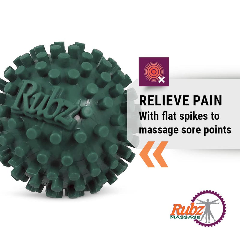 [Australia] - Due North Foot Rubz Hand & Back Massage Ball - Relieve Pain from Plantar Fasciitis, Tight Muscles & Sore Feet - Massage Tool Hand & Foot Ball 