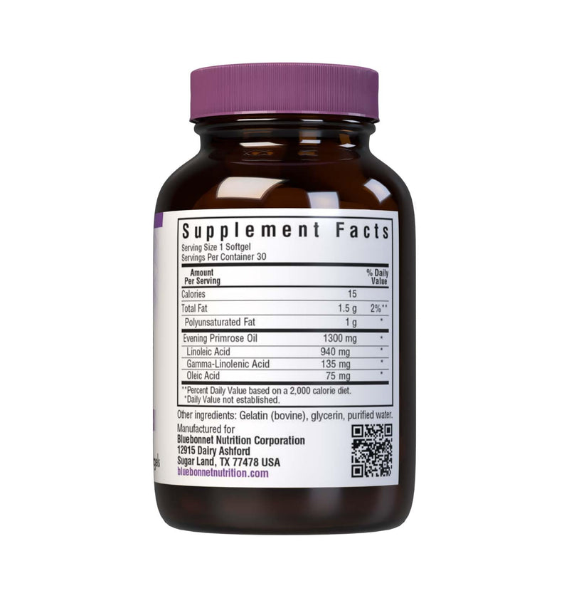 [Australia] - BlueBonnet Evening Primrose Oil Softgels, 1300 mg, 90 Count 90 Count (Pack of 1) 