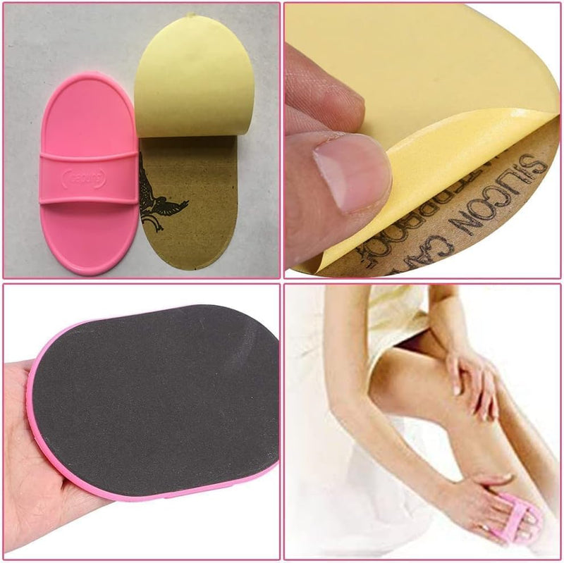 [Australia] - Depilation Pads, Hair Removal Pad Sets, Hair Removal Tool, Portable Hair Removal Tool, Beauty Tool for Removing Small Hairs, for Women Girls Skin Care, 1 Set 