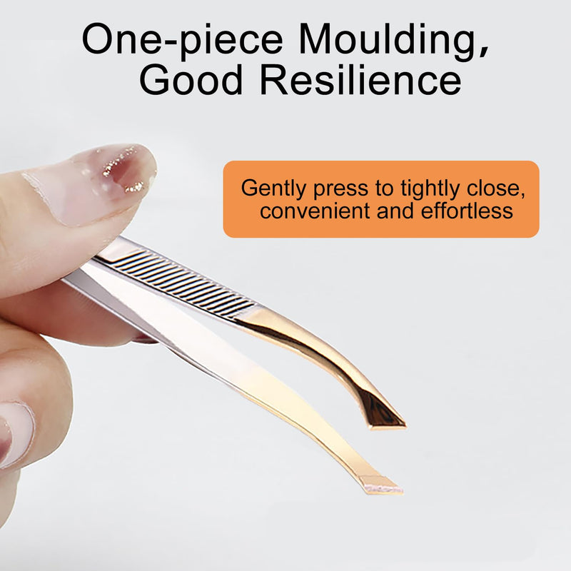 [Australia] - liuchanghe tweezers, professional eyebrow tweezers with non-slip handle, for plucking eyebrows, beard hair or small eyebrows for men and women 